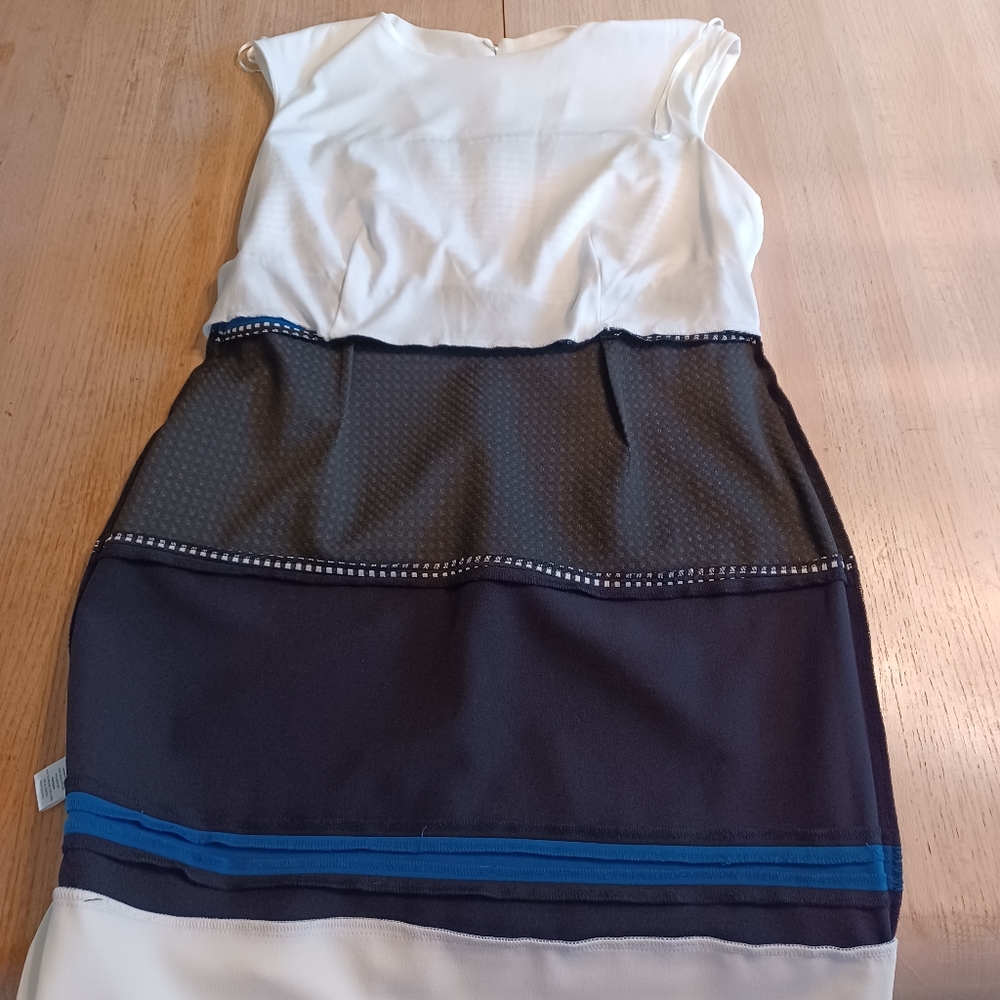 STUDIO ONE SLEEVELESS DRESS SIZE 14P - Picture 6 of 13